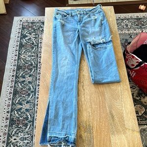 American Eagle Low rise skinny 90s kick 6 regular